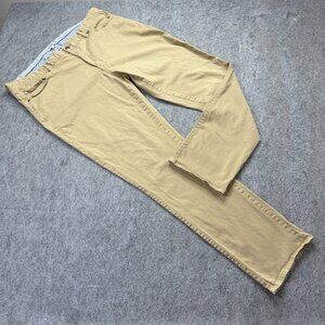 Peter Millar 5-Pocket Pants Men 40 x 32 Beige Khaki Stretch Ultimate Sateen